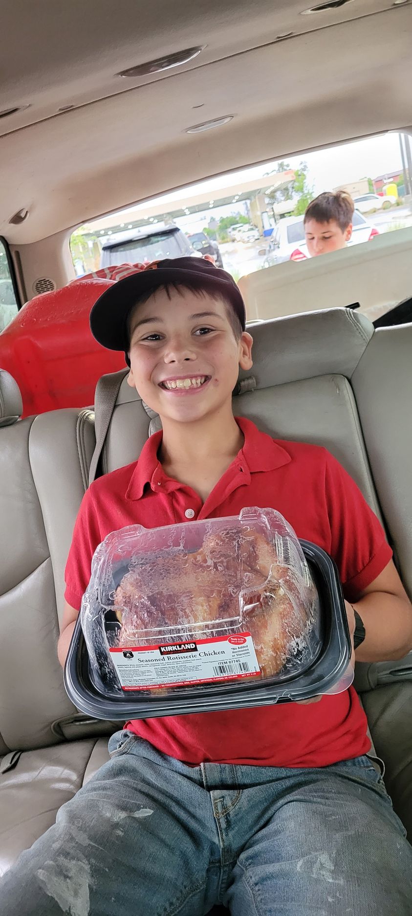 We got our first chicken for the farm!